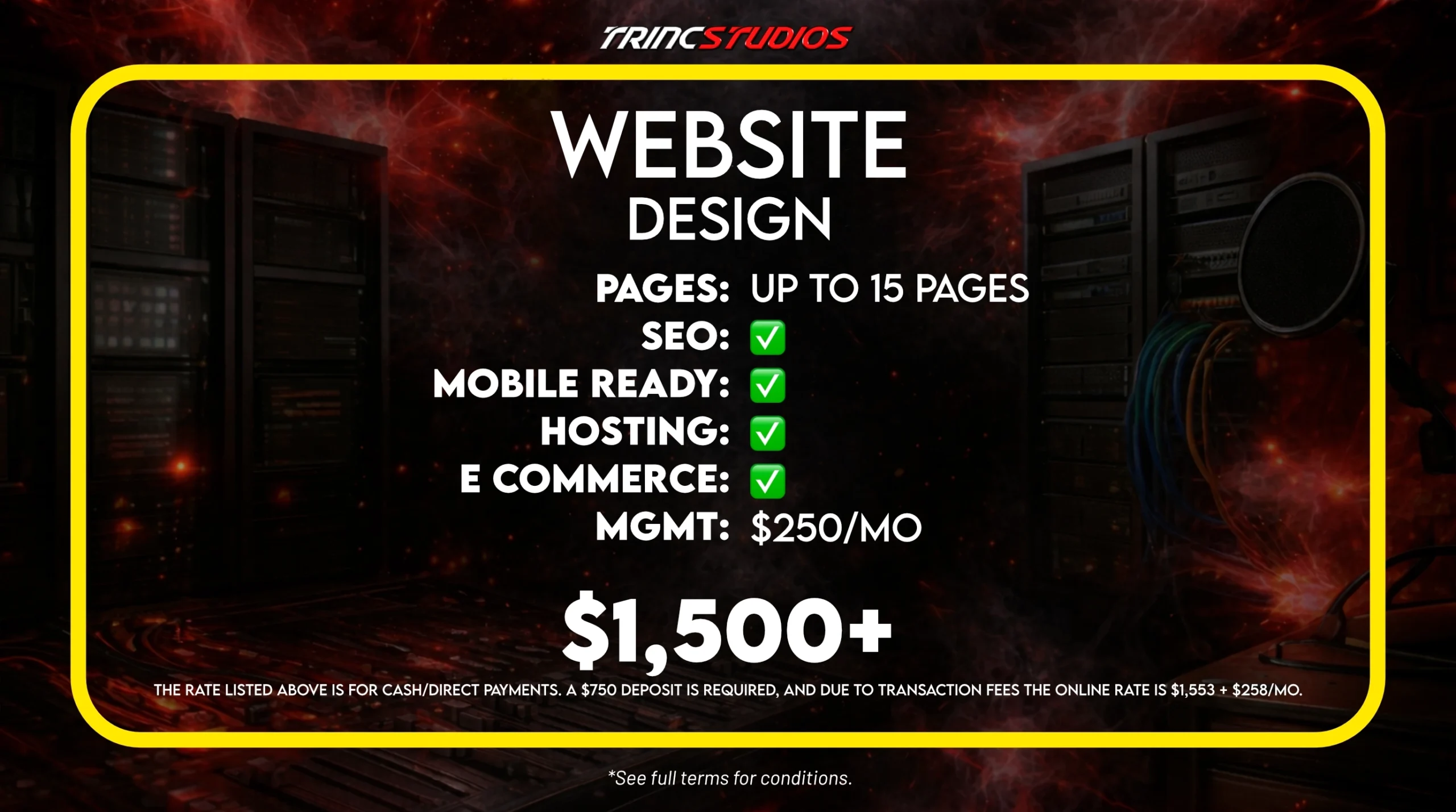 Trinc Studios Elite Website Design and Digital Infrastructure Detroit